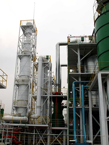 涂渡板廠(chǎng)-凈化塔